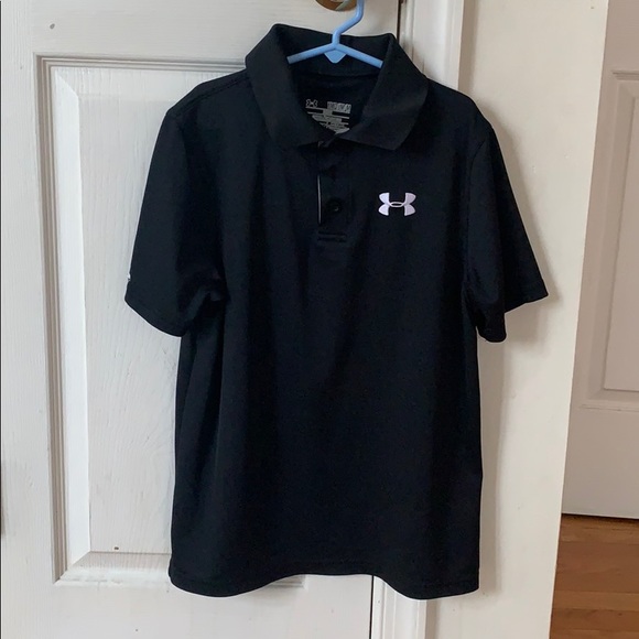 Boys Under Armour Golf Shirt - Picture 1 of 2